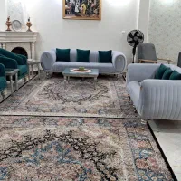 مبل راحتی ۷ نفره همراه با میز وسط و دو عدد عسلی|مبلمان خانگی و میز عسلی|تهران, ابوذر|دیوار