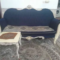 مبل هشت نفره با میز عسلی