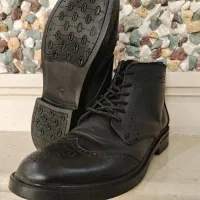 کفش مجلسی نیم ساق چرم طبیعی گاوی تک 40