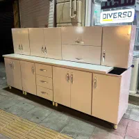 کابینت باتمام یراق آلات ۲۸۵۰۰ اجاق گاز هود سینک