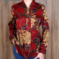 شومیز یقه کراواتی میخک