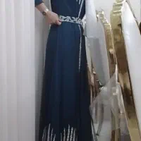 لباس مجلسی کاملا پوشیده،زیر و رو پر نگین