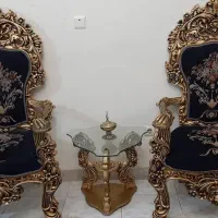 مبل سلطنتی ۹نفره|مبلمان خانگی و میز عسلی|سهند, |دیوار