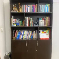 کتابخانه|کتابخانه، شلف، قفسه‌های دیواری|تهران, جمال‌زاده|دیوار