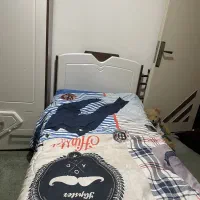 تخت و کمد نوجوان بهار نارنج ۳تیکه قابل استفاده