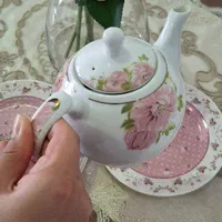 قوری زیبای طرح آنجل چینی تقدیس