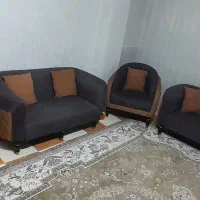 مبل ۷ نفره تمیز و نو|مبلمان خانگی و میز عسلی|قرچک, شهرک مهستان|دیوار