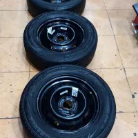 ۴ عدد رینگ و لاسیتک نو