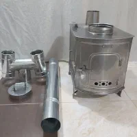 بخاری و غذاساز هیزمی سه کاره|بخاری، هیتر، شومینه|مهاباد (آذربایجان غربی), |دیوار