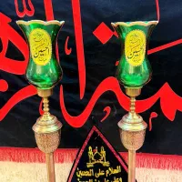 شمعدان کنار منبری یا کنار سالنی|صنایع دستی و سایر لوازم تزئینی|تهران, دولاب|دیوار