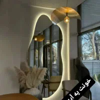 آینه دفرمه ریسه دار|آینه|ایلام, |دیوار