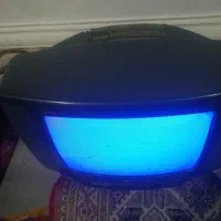 دو عدد تلویزیون 14اینچ. مشکی. و 15اینچ صفحه تخت|تلویزیون و پروژکتور|علیآباد کتول, |دیوار