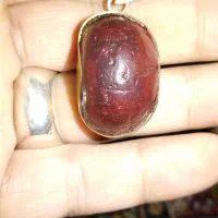 هبهاب سرخ احمرمغربی خطی کهنه|جواهرات|اهواز, زیتون کارمندی|دیوار