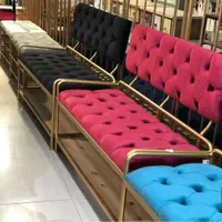 نیمکت چستر صندلی فلزی جدید میز استیل پاف چوبی|صندلی و نیمکت|تهران, نازی‌آباد|دیوار