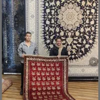 فرش درباری ۱۵۰۰شانه اورجینال نگین تابان مشهد۱۲متری|فرش|شیراز, شهرک سراج‎|دیوار