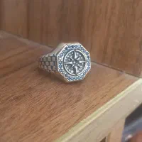 انگشتر مردانه طلاروس کار خوشگل ماشین موتور کارا