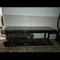 فروش زیر تلویزیونی شیشه ای