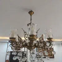 لوستر برنجی|لوستر و چراغ آویز|پاکدشت, پاکدشت (مامازند)|دیوار