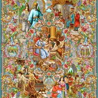 دار نیمه بافت طرح سلاطین