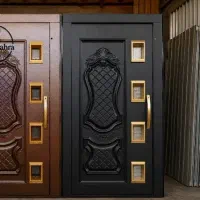 درب لولایی و کابین آسانسور از درب کارخانه شهریار