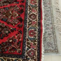 فرش دستباف اراک قدیمی و یک جفت پشتی قدیمی|فرش|تهران, نارمک جنوبی|دیوار