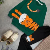 فروشگاه آنلاین(بلوز شلوار دورس پنبه پسرانه طرح )|کفش و لباس بچه|بناب, |دیوار