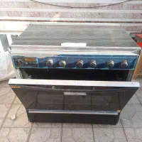 گاز ۵ شعله فر دار سالم درحد نو|اجاق گاز و لوازم برقی پخت‌وپز|یزد, |دیوار