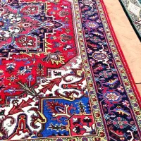 فرش هریس نقشه اسماعیل بی ۹ متری|فرش|باسمنج, |دیوار