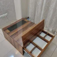 میز جلو مبلی MDF کشو دار|مبلمان خانگی و میز عسلی|اسلامشهر, باغ فیض|دیوار