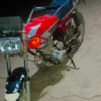 موتور حوندا 150تازه تمیر یک برگه سند وپلاک لاستیک