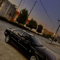 پژو پارس مشکی عروسک