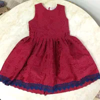 لباس ساتن مجلسی 5تا 7سال
