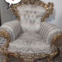 مبل درحدنو۷نفره سلطنتی بامیزوعسلی۵۸ملیون رباط کریم|مبلمان خانگی و میز عسلی|رباط‌کریم, رباط‌کریم|دیوار