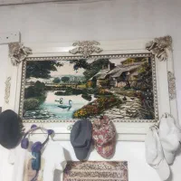 تابلو فرش چوب و رزینی|تابلو فرش|شهریار, اصیل آباد|دیوار