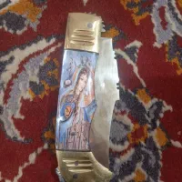 چاقو دنده ای لیلی مجنون|کلکسیون اشیاء عتیقه|زرند, |دیوار