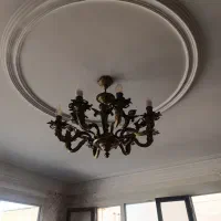 لوستر 8 شاخه برنز