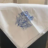 سرویس عروس گل دوزی شده با تیرون اعلا|صنایع دستی و سایر لوازم تزئینی|تهران, دردشت|دیوار