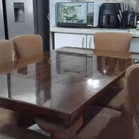 میزو صندلی غذاخوری 6نفره کامل نو