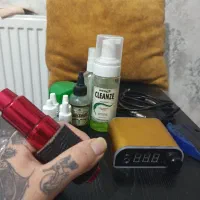 پک کامل لوازم تاتو