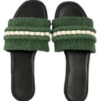 دمپایی و صندل مکرومه