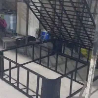 کفی تخت فلزی جکدار تشک رویال