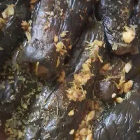 بادمجان شکم پر