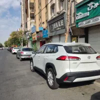 تویوتا کرولا کراس فیس قدیم 2025 سفید صدفی