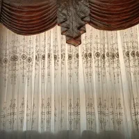 فروش ۶ عدد پرده زیبا|پرده، رانر، رومیزی|فومن, |دیوار