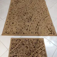 فرش فانتزی با پادری ست