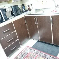 ۷ متر کابینت تمیز و سالم همراه با هود و سینگ|مصالح و تجهیزات ساختمان|سیرجان, |دیوار