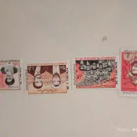 تمبرهای قدیمی|کلکسیون سکه، تمبر، اسکناس|ری, دیلمان|دیوار