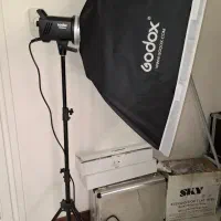 نور godox مدل ms300 در حد نو