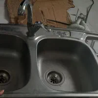 سینک باشیر آب اهرمی