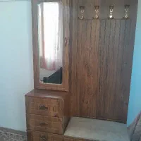جا کفشی ایستاده آینه دار دارای جای نشیمن